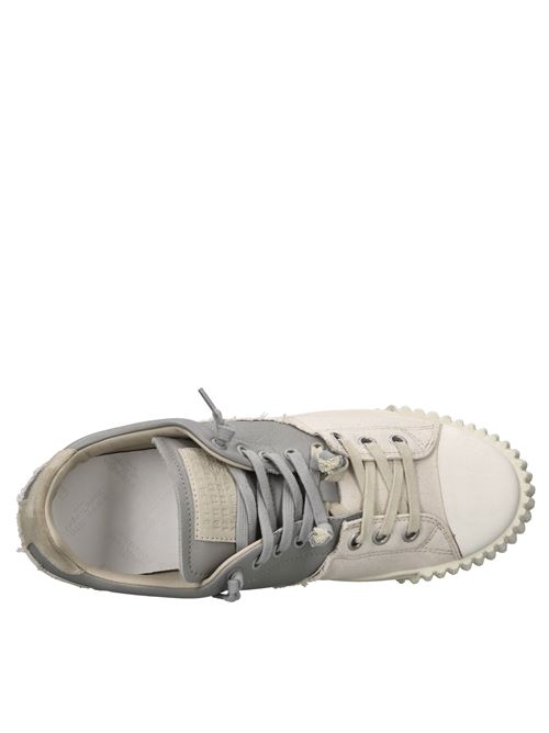 Sneakers in pelle e tessuto MAISON MARGELA | S57WS0391 P4136BEIGE-GRIGIO